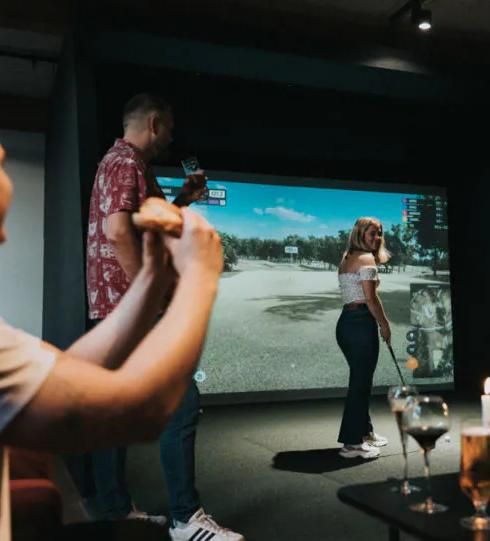 Simulator social event