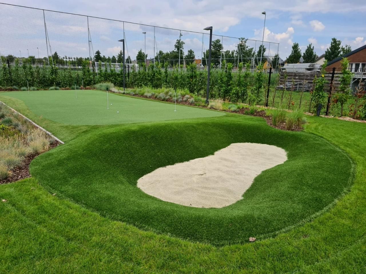 Outdoor practice area