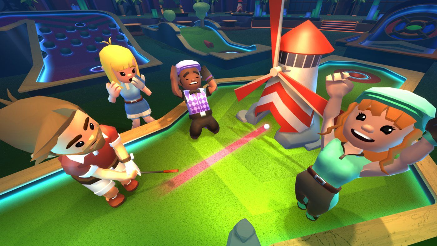 Party Putt mini-golf game